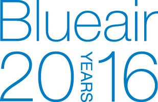 Blueair 20 års jubileumslogga