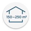Hus 150 - 250 kvm