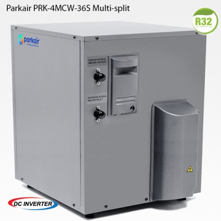 Parkair PRK-4MCW-36S vattenkyld multi-split Inverter R32